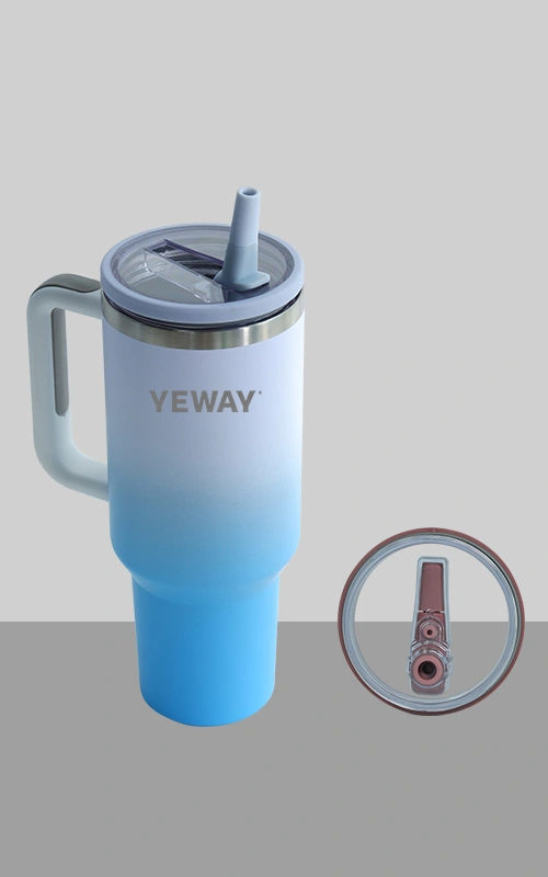 double wall vacuum insulated 40oz tumbler